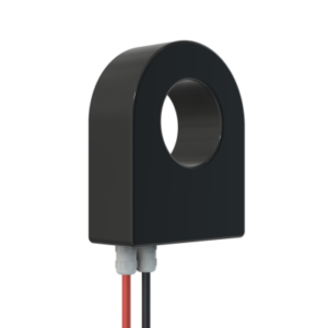 Toroidal core current sensor ExxxRV for through-hole installation on unscreened MV cables