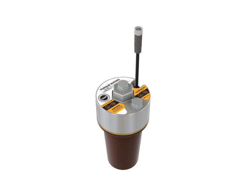 Cone-type voltage sensor U240C with M8 output cable